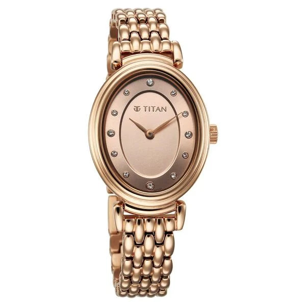 a women's watch with diamonds on the dial