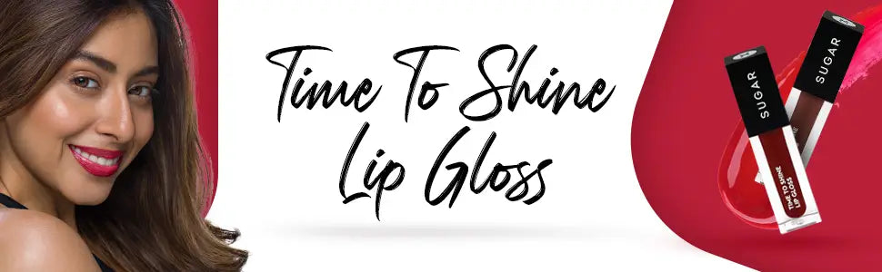 SUGAR Cosmetics Time To Shine Lip Gloss