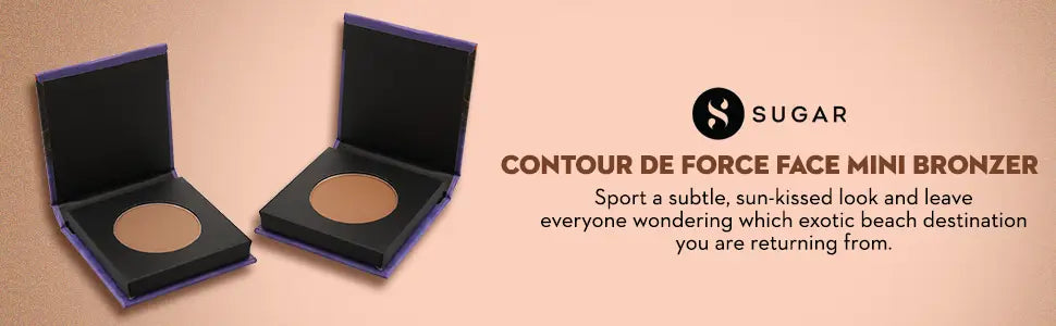 SUGAR Cosmetics Contour De Force Mini Bronzer