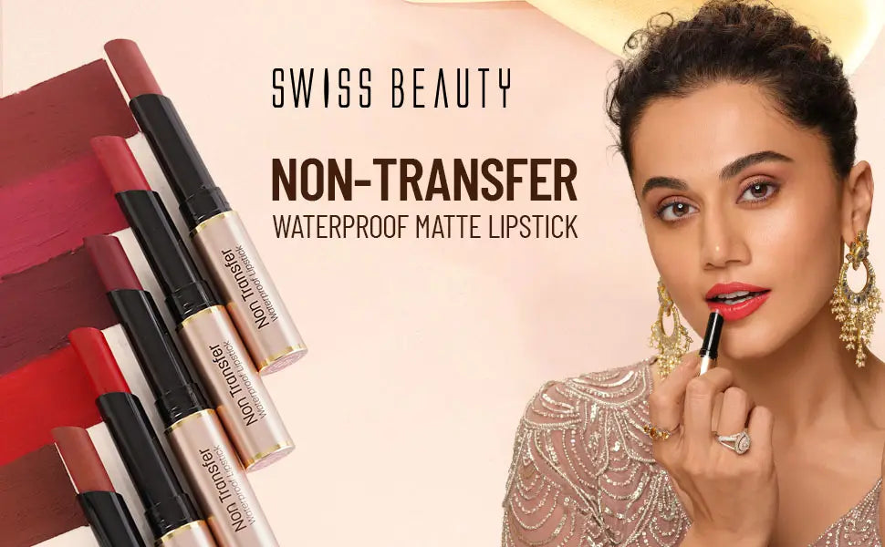 Swiss Beauty Non-Transfer Waterproof Lipstick