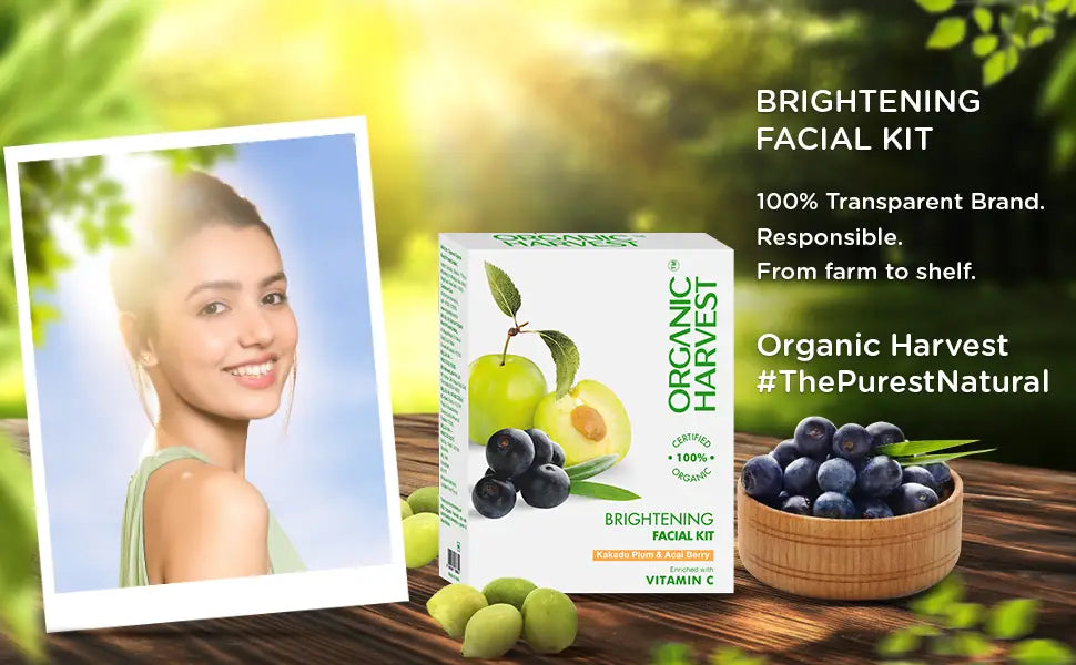 Organic Harvest Brightening Facial Kit-50gm