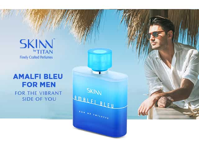 Skinn by Titan Amalfi Bleu Perfume 90ml - Fresh & Breezy