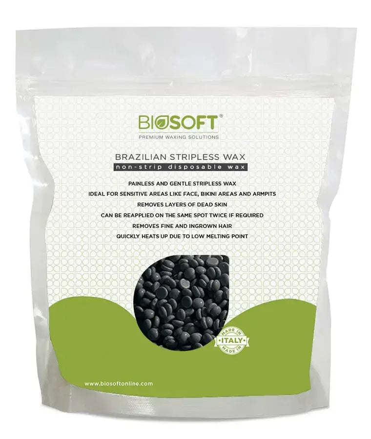 BIO SOFT CHARCOAL STRIPLESS WAX