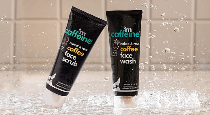 M Caffeine Coffee Face Scrub with Walnut - Fresh & Glowing