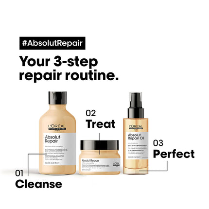 an ad for absolut repair products