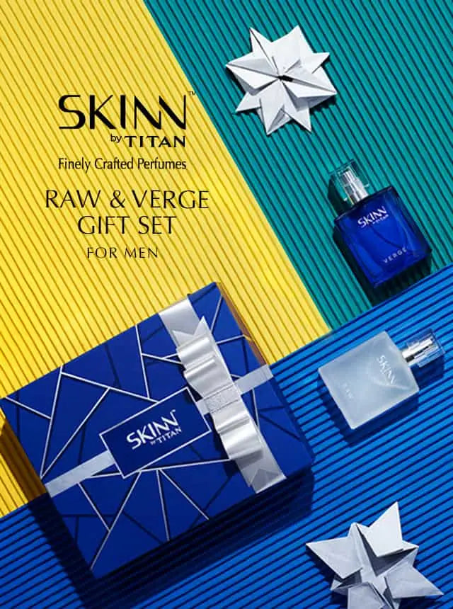 Skinn By Titan Raw & Verge Perfumes for Men - Refreshing