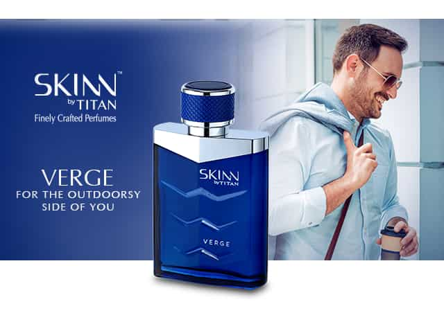 Skinn By Titan Verge Perfume 100ml for Men - Woody Fresh