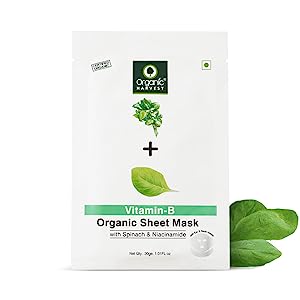 Organic Harvest Acne Control: Mattifying Sheet Mask- 20gm