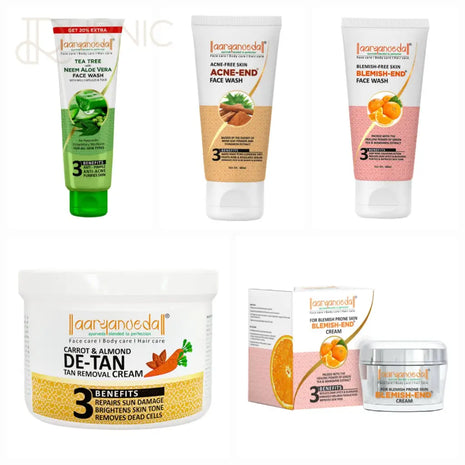 AARYANVEDA Acne-End COMBO - face wash