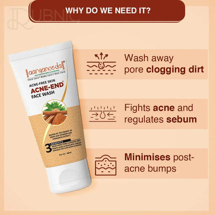 AARYANVEDA Acne-End COMBO - face wash