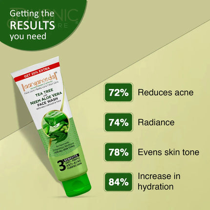 Acne-End Face Wash & Blemish-End Face Wash & Tea Tree