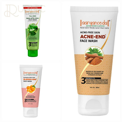 Acne-End Face Wash & Blemish-End Face Wash & Tea Tree