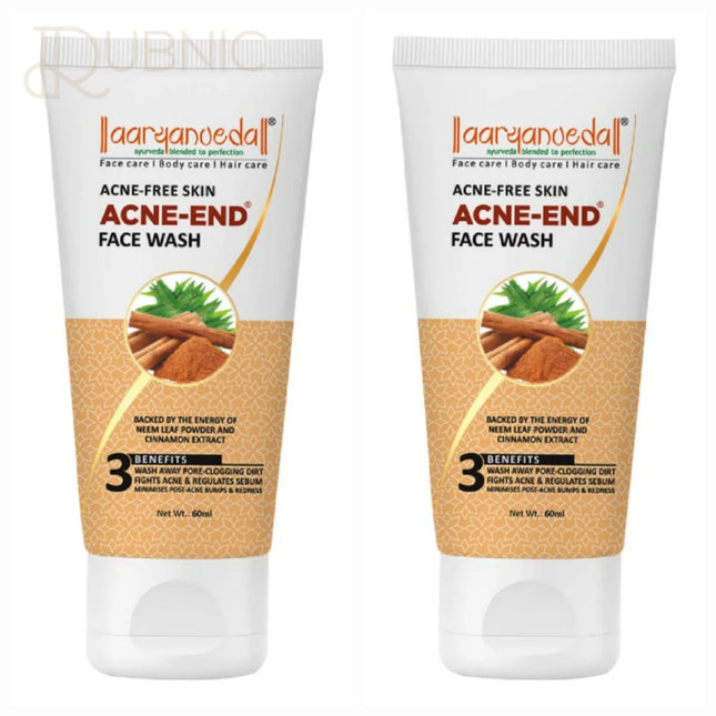 AARYANVEDA Acne-End Face Wash PACK OF 2 - face wash