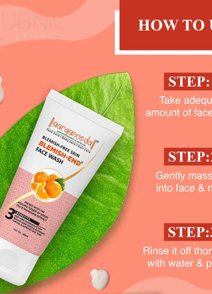 Blemish-End Face Wash & Blemish-End Cream - face wash