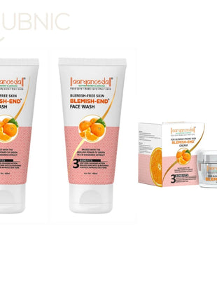 Blemish-End Face Wash & Blemish-End Cream - face wash