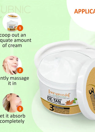 Carrot & Almond De-Tan Massage Cream and Blemish-End Face