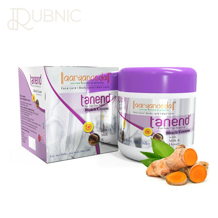 AARYANVEDA Tanend De-Tan Bleach Cream &Carrot & Almond