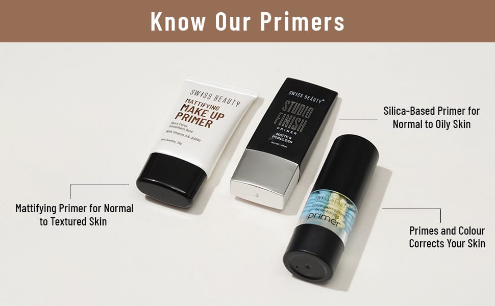 Swiss Beauty Mattifying Makeup Primer