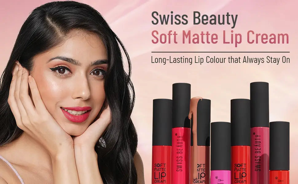 Swiss Beauty Soft Matte Lip Cream Weightless Lipstick
