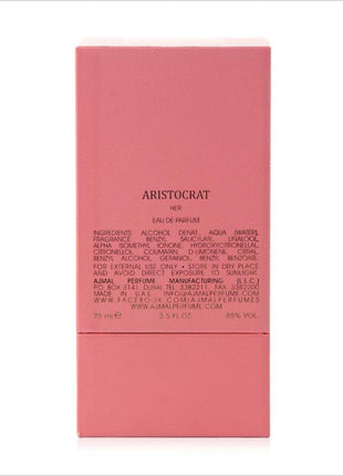 Ajmal Aristocrat Pink for Women Eau de Parfum Spray