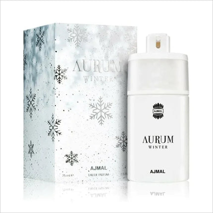 a bottle of aurarum winter cologne next to a box