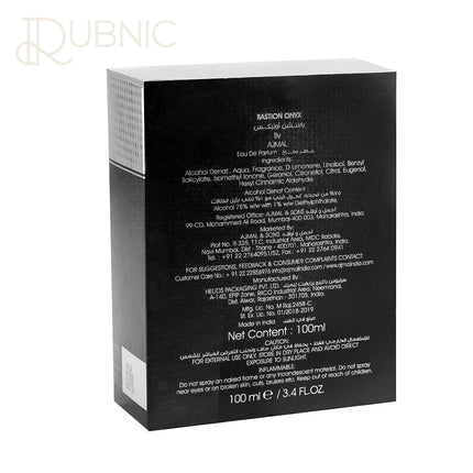 Ajmal Bastion Onyx Perfume 100ML - PERFUME