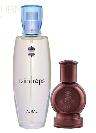 Ajmal Raindrops EDP Perfume 50ml + Tempest Concentrated