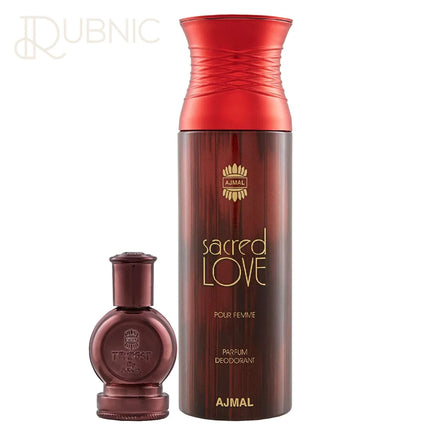 Ajmal Tempest Concentrated Perfume+Sacred Love Deodorant -
