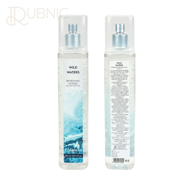 Ajmal Wild Waters Eau De Toilette Aquatic Perfume 250ML -