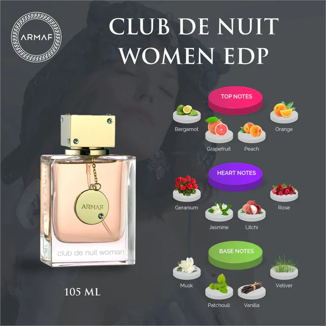 Armaf Club De Nuit Eau De Parfum 105ML - PERFUME