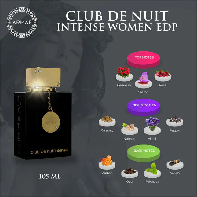 Armaf Club De Nuit Intense Eau De Parfum For Women 105ML -