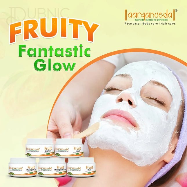 Aryanveda Fruit Facial Kit for Glowing Skin | Detan