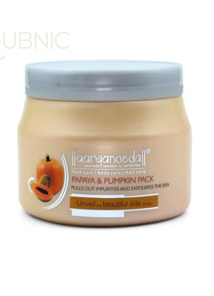 Aryanveda Papaya Pumpkin Face Pack - FACE MASK