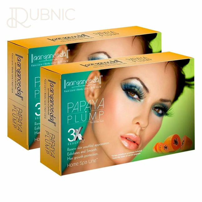 Aryanveda Unisex Papaya Facial Kit for Instant Glowing Skin