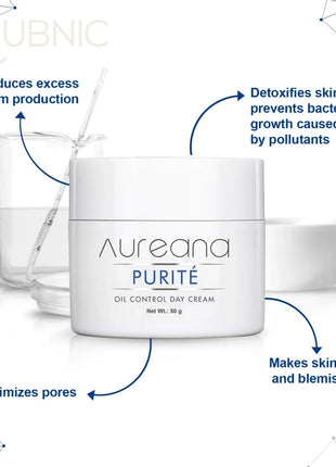 Aureana Purite Oil Control Day Cream - FACE CREAM