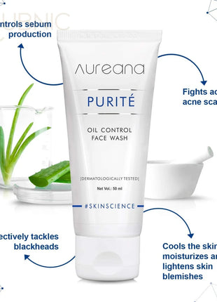 Aureana Purite Oil Control Face Wash - face wash