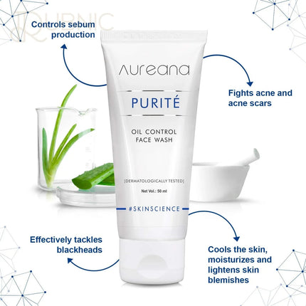 Aureana Purite Oil Control Face Wash - face wash