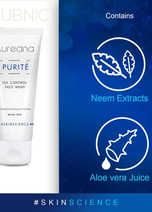 Aureana Purite Oil Control Face Wash - face wash