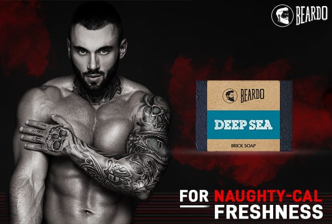 Beardo Deep Sea Brick Soap