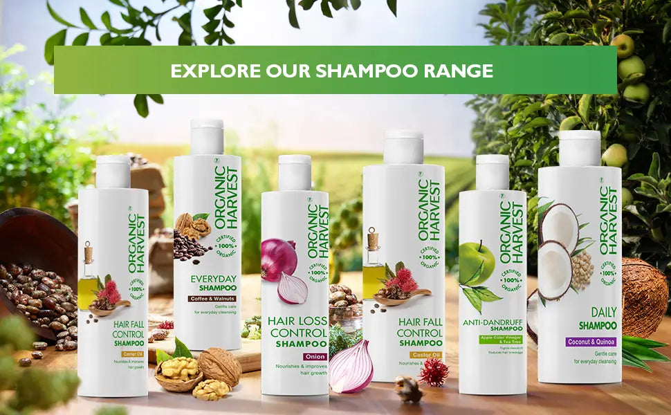 Organic Harvest Anti Hair Fall Control Shampoo 225 ml PACK