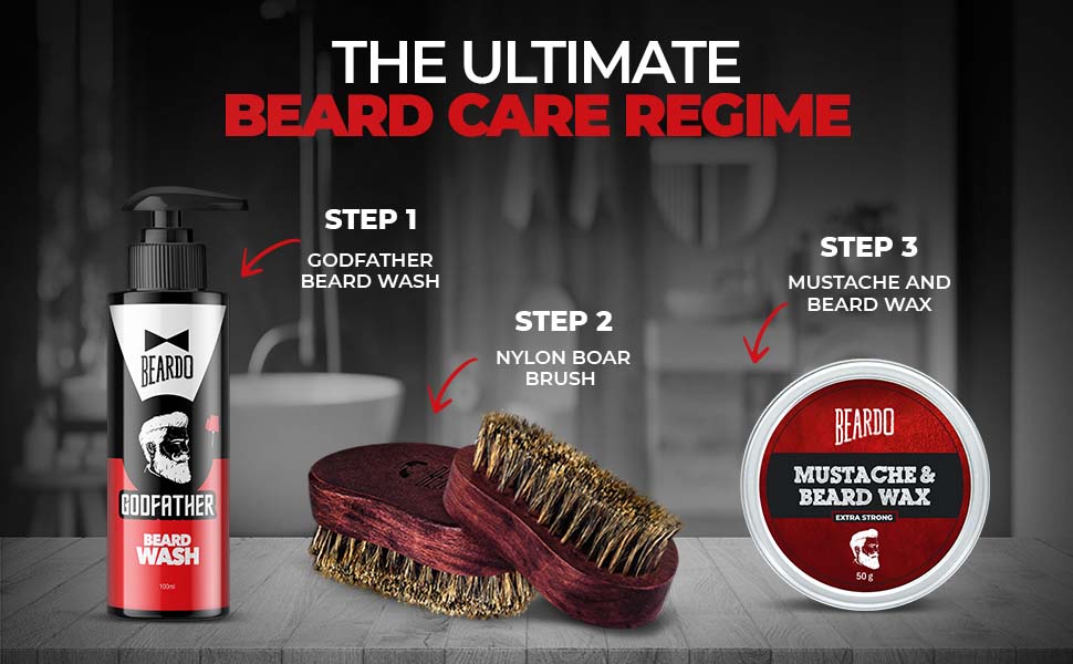 Beardo Beard & Mustache Wax - Extra Strong