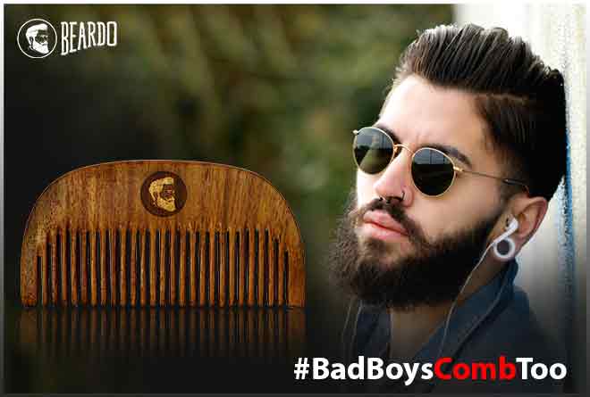 Beardo Compact Sheesham Beard Comb