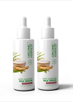 Organic Harvest Anti-Ageing Milk Serum:Ginseng & Rice - pack