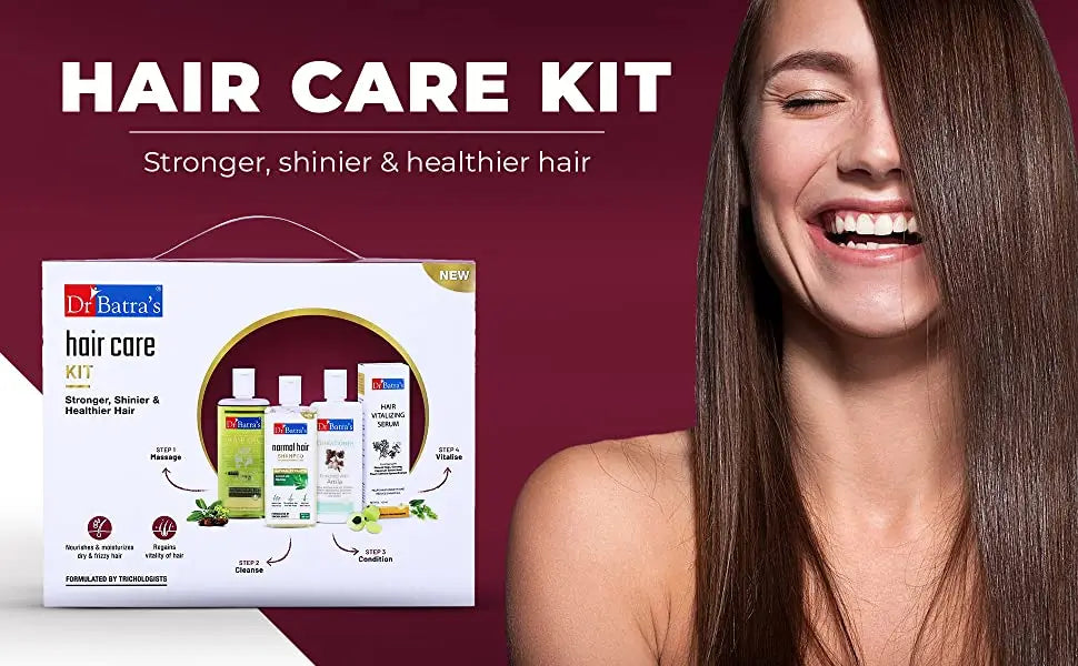 Dr Batra’s Hair Care Kit Combo kit Hair Follicle strength