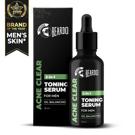 Beardo Acne Clear 2 In 1 Toning Serum - FACE SERUM