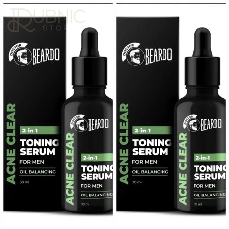 Beardo Acne Clear 2 In 1 Toning Serum pack of 2 - FACE SERUM