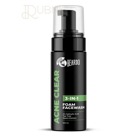 Beardo Acne Clear Foam Facewash 100 ML - face wash