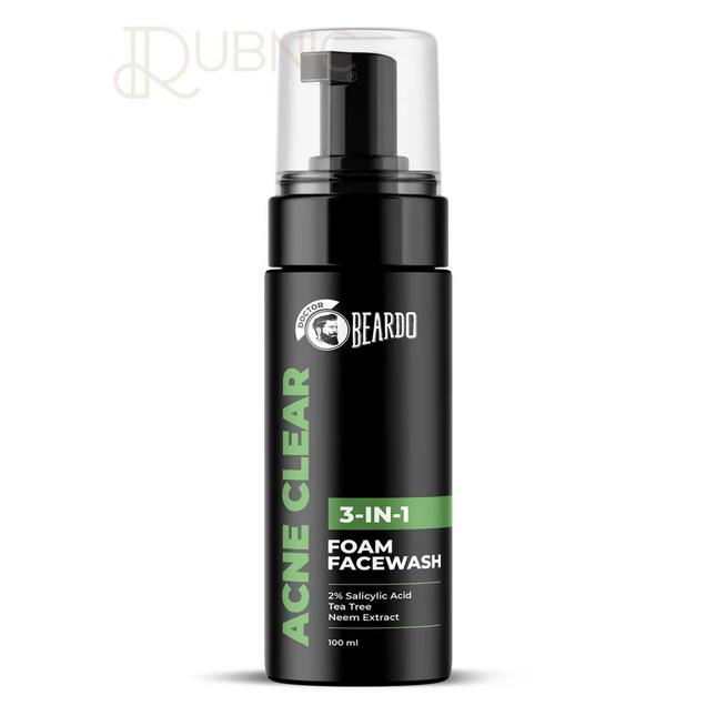 Beardo Acne Clear Foam Facewash 100 ML - face wash