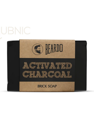 Beardo Activated Charcoal Brick Soap - BATH SHOP