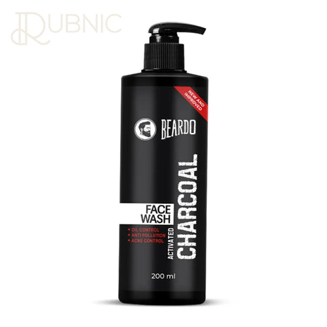 Beardo Activated Charcoal Facewash 200 ML PACK OF 2 - face